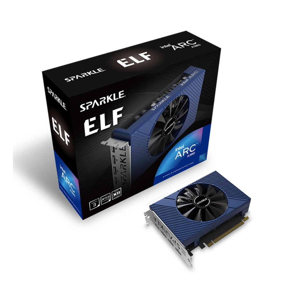 Card đồ họa Sparkle Intel Arc A380 ELF 6GB (GDDR6/ 96 bit)
