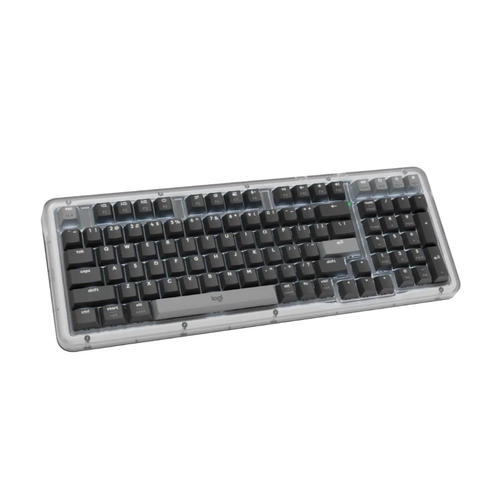 Bàn phím cơ Logitech Không dây Alto Keys K98M (LED Trắng/ Đen)