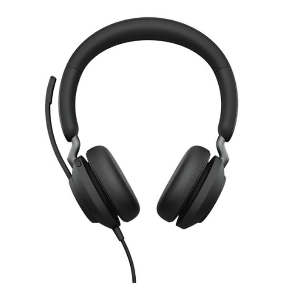 Tai nghe call center Jabra Evolve2 40 SE MS Stereo (USB-C và USB- A, 2 tai)