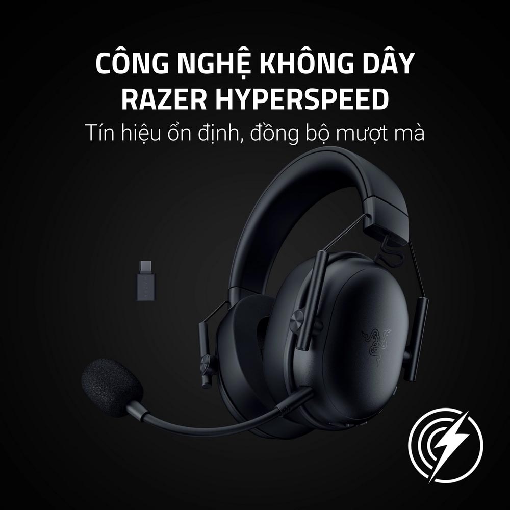 Tai nghe không dây Gaming Razer BlackShark V3 X HyperSpeed