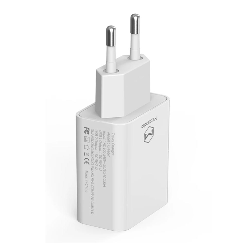 Củ sạc Mcdodo USB-A 10.5W CH-6721 (kèm cáp Type-C)