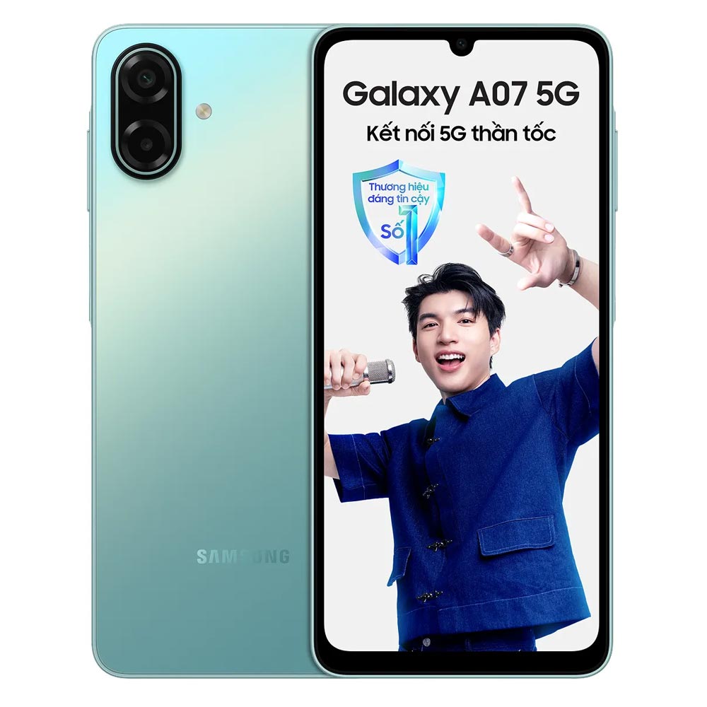 Điện thoại Samsung Galaxy A07 5G (4GB/ 128Gb/ Xanh ngọc)