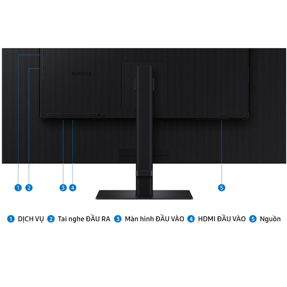 Màn hình đồ họa Samsung ViewFinity S7 LS37D702EAEXXV (37Inch/ 4K (3840 x 2160)/ 5ms/ 60HZ/ 350cd/m2/ VA)