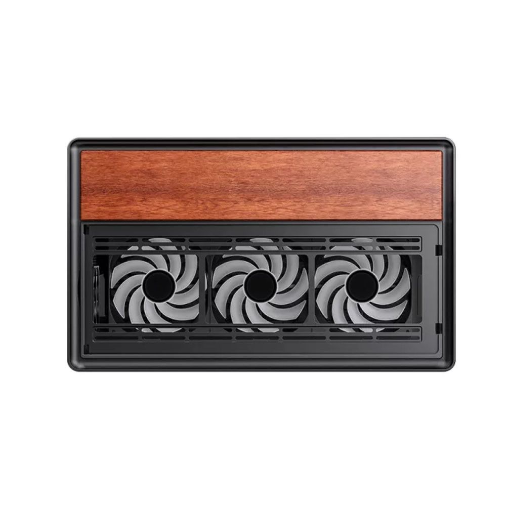 Vỏ máy tính JONSBO TK-4 WOOD (Mid Tower/ ATX/ Đen)