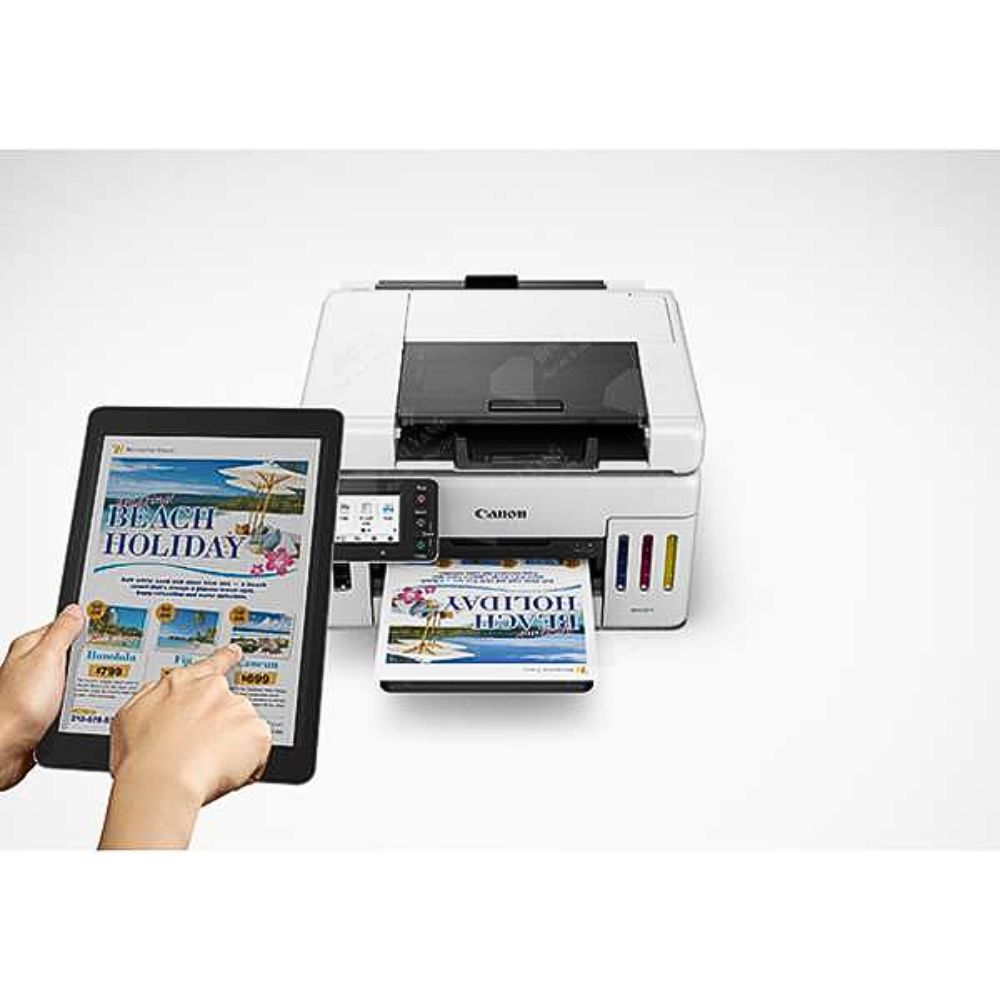 Máy in phun màu Canon MAXIFY GX6570 (A4/A5/ In/ Copy/ Scan/ Đảo mặt/ USB/ LAN/ WIFI)