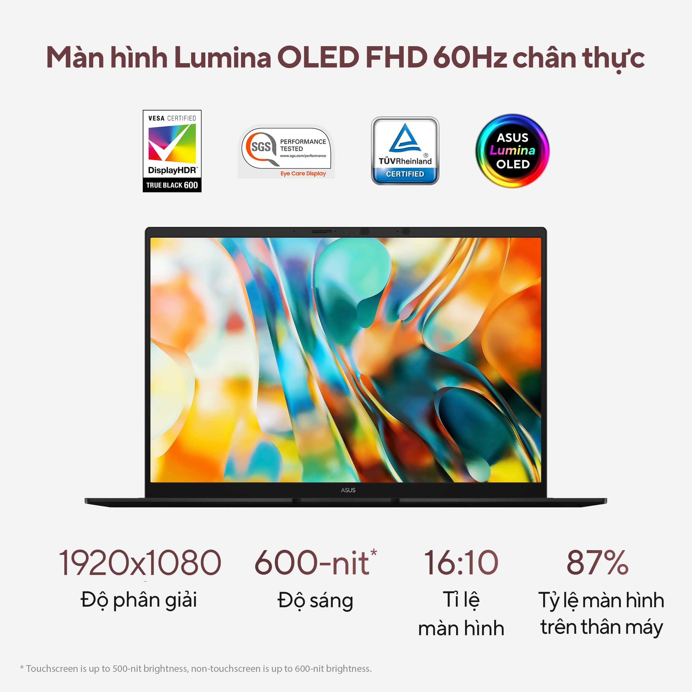 Laptop Asus Zenbook 14 UM3406GA-QD073WS (AI 7 445/ 32GB/ 1TB SSD/ 14 inch OLED/ 60HZ/ Win 11/ Office/ Black/ Vỏ nhôm/ Túi)