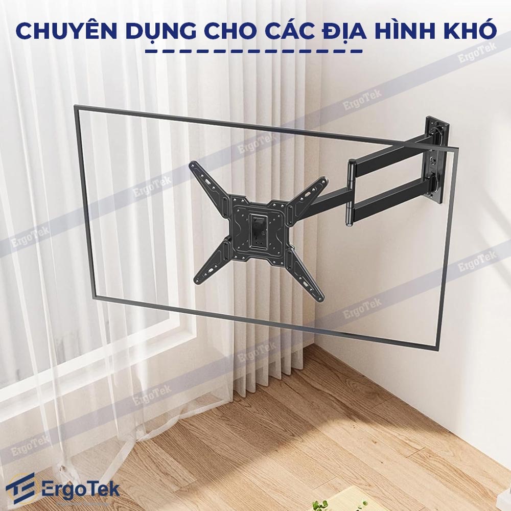 Giá treo Tivi sát tường siêu mỏng Ergotek E86 (20 – 65 Inch)