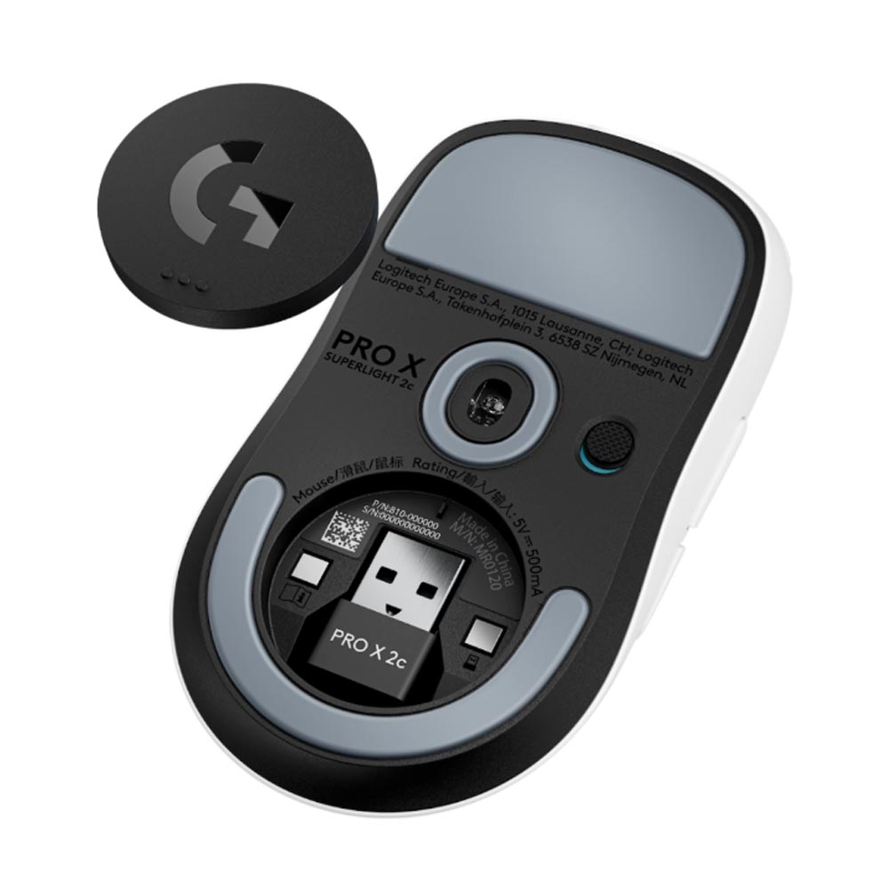 Chuột Gaming không dây Logitech G Pro X Superlight 2C Wireless White 