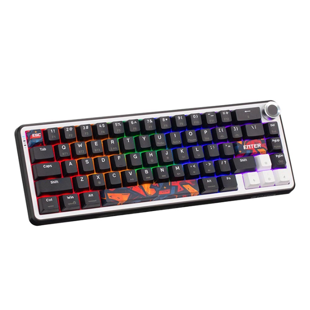 Bàn phím cơ E-Dra EK368S Wireless Red switch