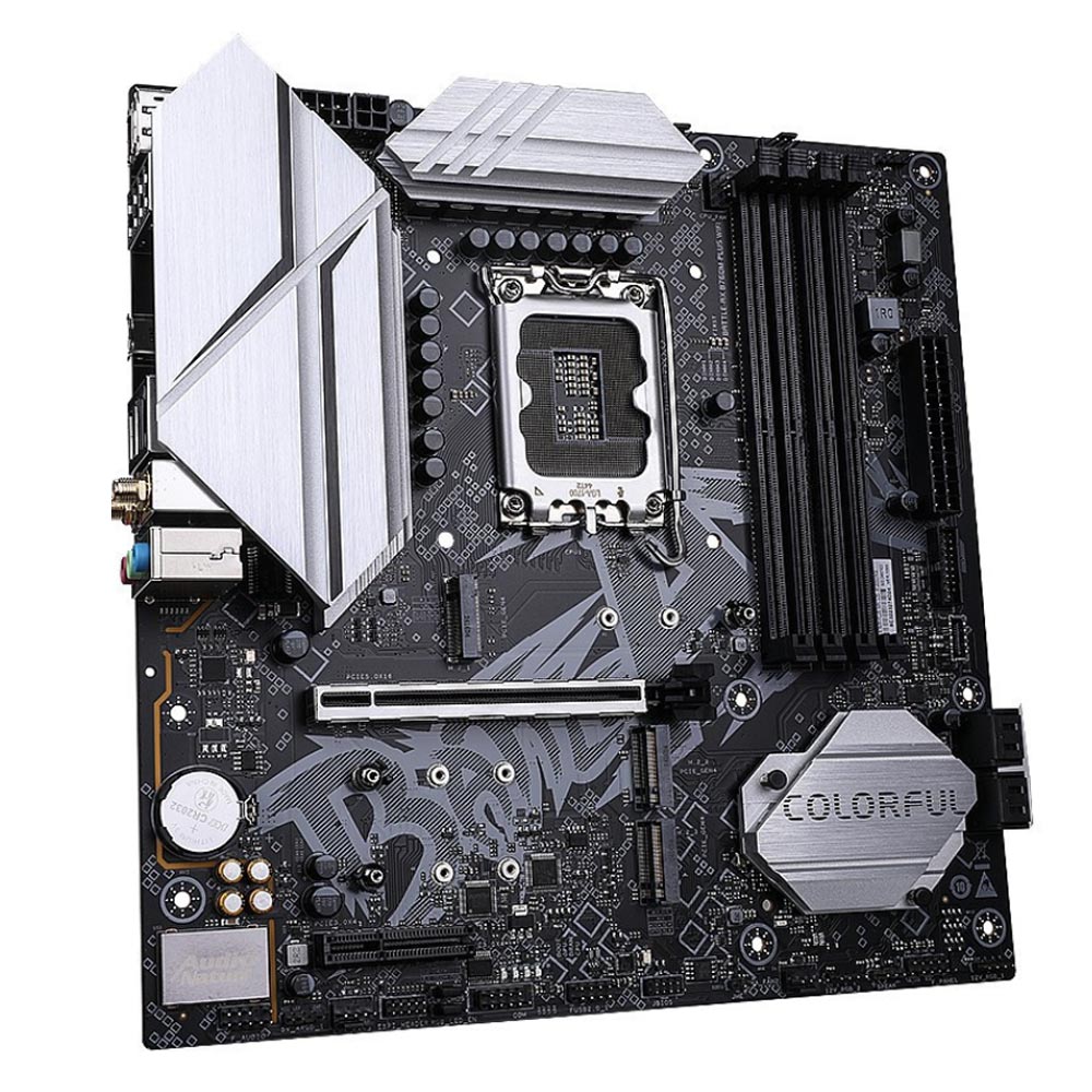 Mainboard Colorful BATTLE-AX B760M-PLUS WIFI V20 D4 (Intel B760/ Socket 1700/ M-ATX/ 4 khe ram) 
