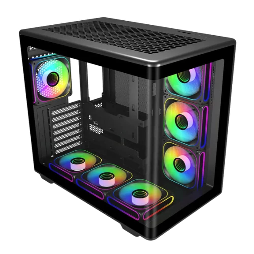 Vỏ máy tính Cooler Master Elite 600 Black 7 ARGB (Mid Tower/ ATX/ Đen)