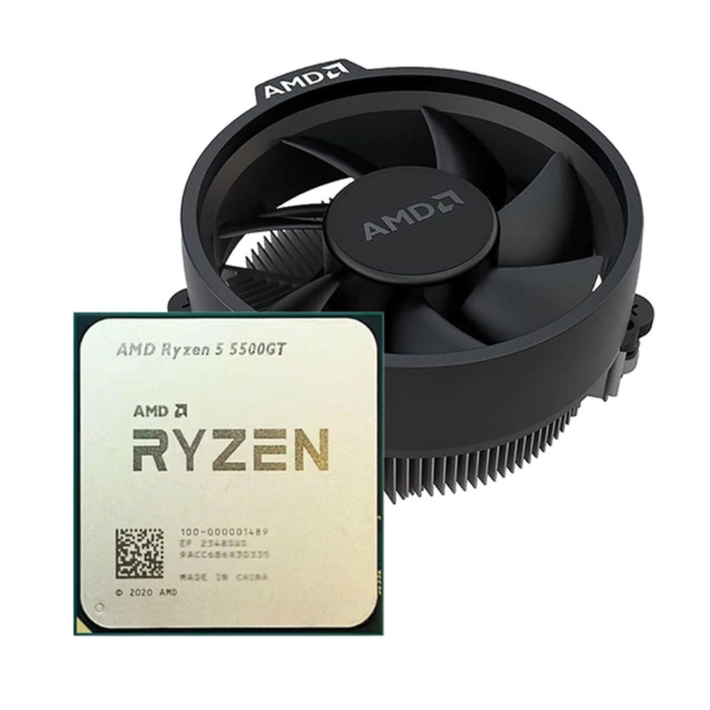 CPU AMD Ryzen 5 5500GT MPK (Socket AM4/ Base 3.6Ghz/ Turbo 4.4GHz/ 6 Cores/ 12 Threads/ Cache 16Mb)