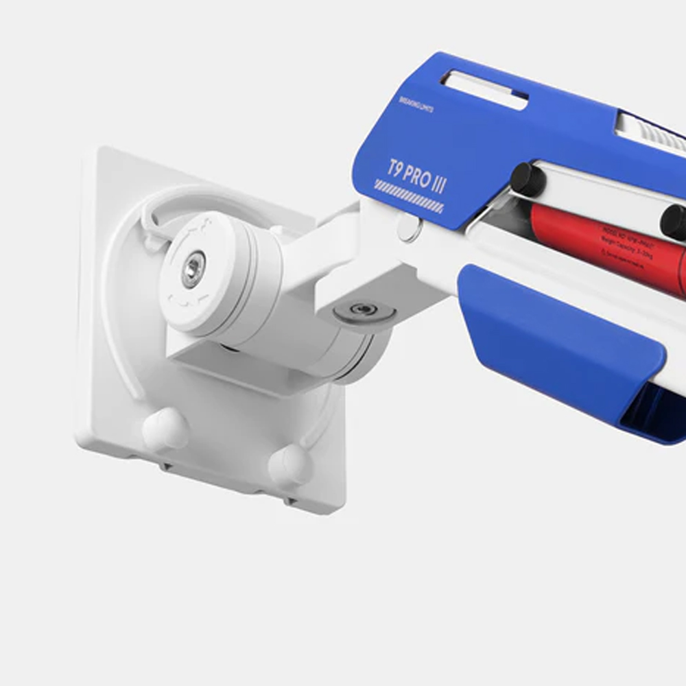 Giá treo màn hình HyperWork T9 Pro III PMA01-BLE (1 màn hình/ Từ 24inch - 57inch/ Xanh Blue/ Gắn bàn)