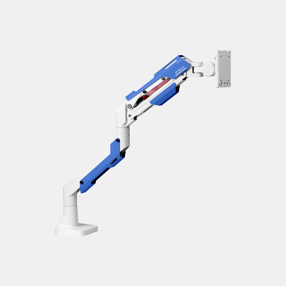 Giá treo màn hình HyperWork T9 Pro III PMA01-BLE (1 màn hình/ Từ 24inch - 57inch/ Xanh Blue/ Gắn bàn)