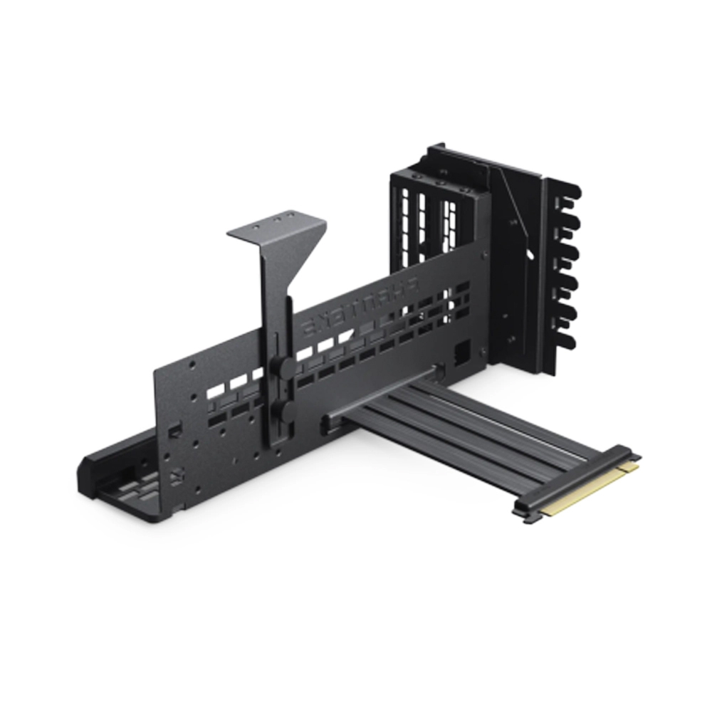 Bộ Dựng VGA Phanteks Premium PCIe Gen4 Vertical GPU Bracket, 220mm PCIe 4.0 x16 Riser Cable, Black