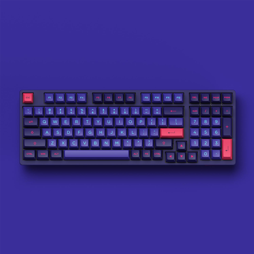 Bàn phím cơ AKKO 3098 NEON (USB Type-C/ LED Rainbows)