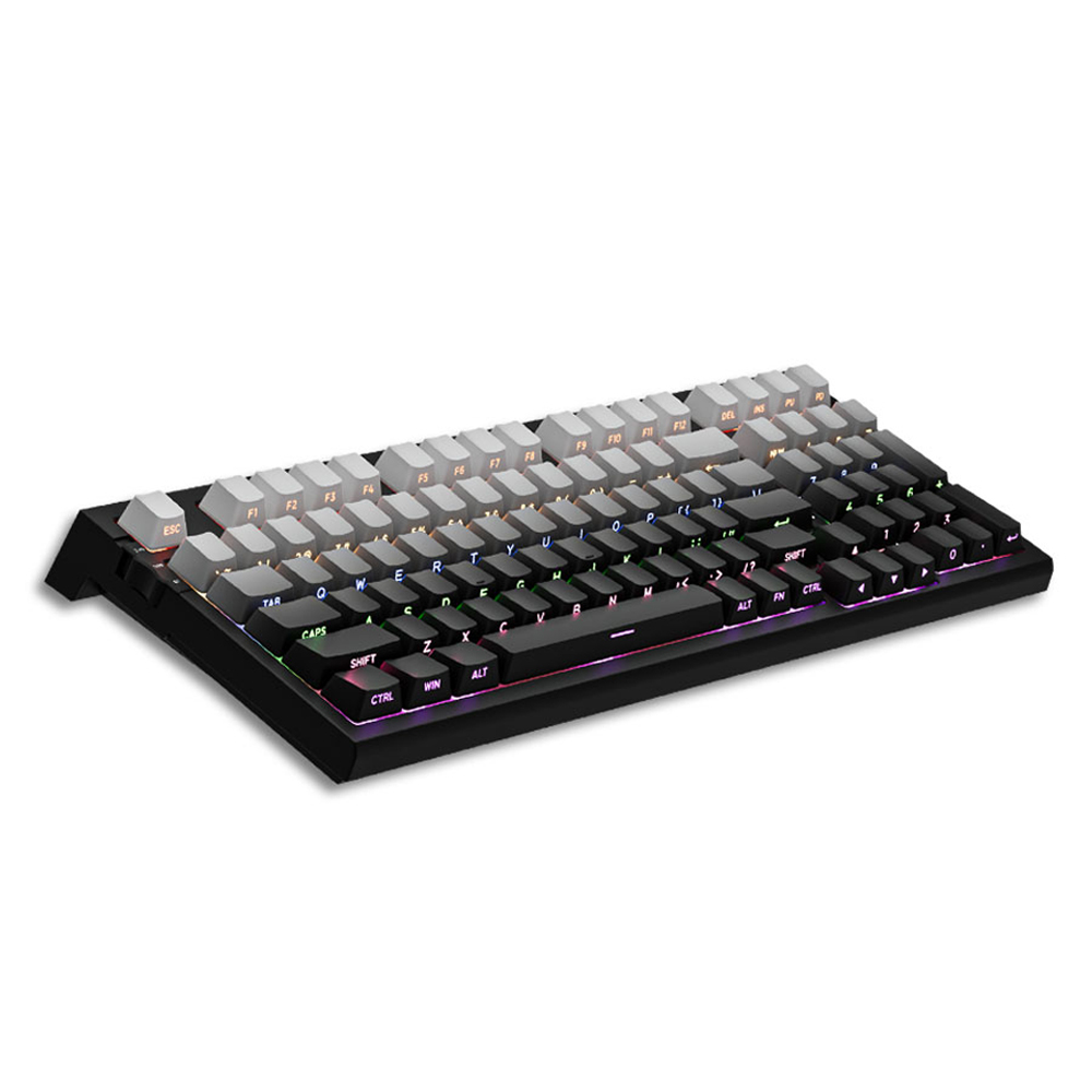 Bàn phím cơ Newmen Gaming GM328 Plus, Gradient Gray (LED Rainbows)