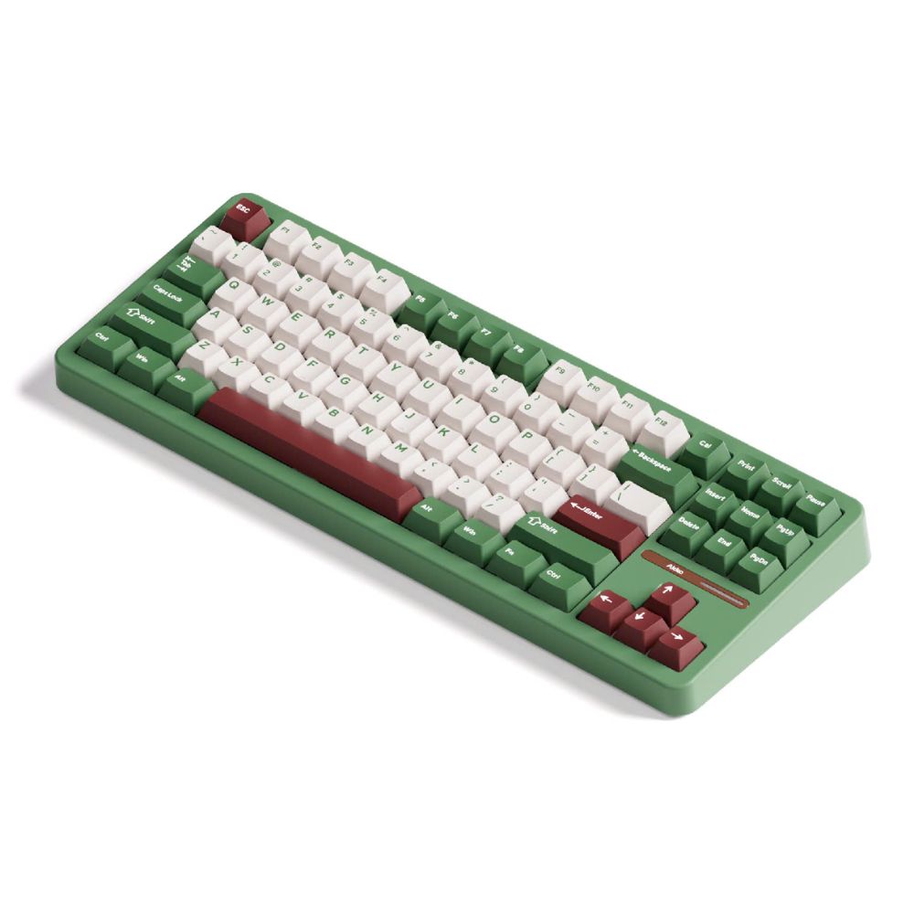 Bàn phím cơ AKKO TAC87 Matcha Red Bean Tri-Mode 