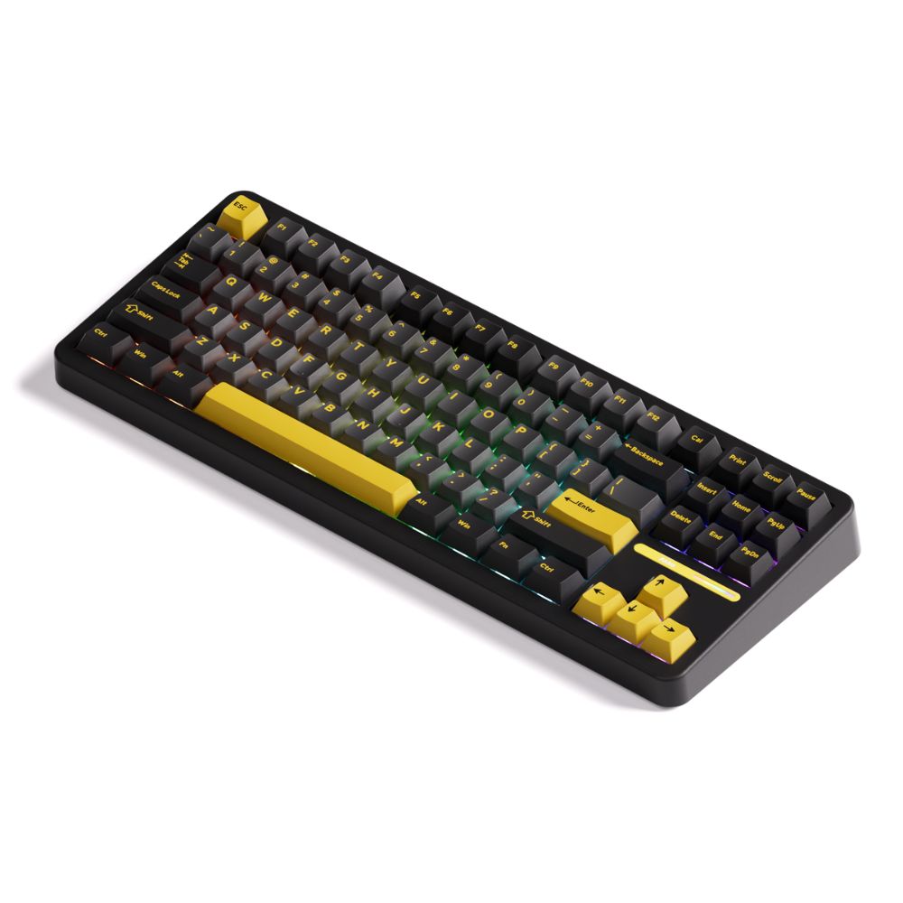 Bàn phím cơ AKKO TAC87 Black&Gold Tri-Mode 