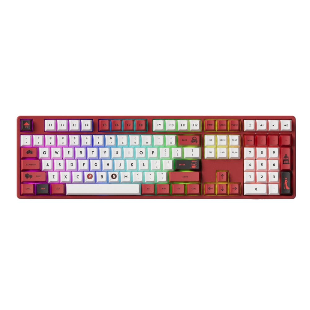 Bàn phím cơ AKKO 5108B Plus Red World Tour Viet Nam 