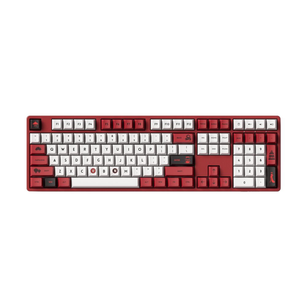 Bàn phím cơ AKKO 5108B Plus Red World Tour Viet Nam 