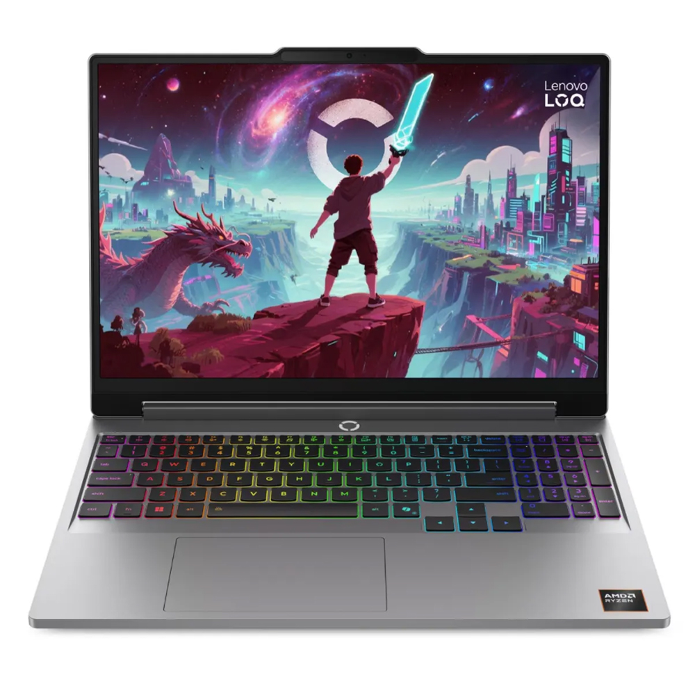 Laptop Lenovo LOQ Gaming 15AHP11 (R7 250/ 16GB/ 512GB SSD/ RTX 5050 8GB/ 15.3 inch WUXGA/ 165Hz/ Win11/ Grey/ 2Y)