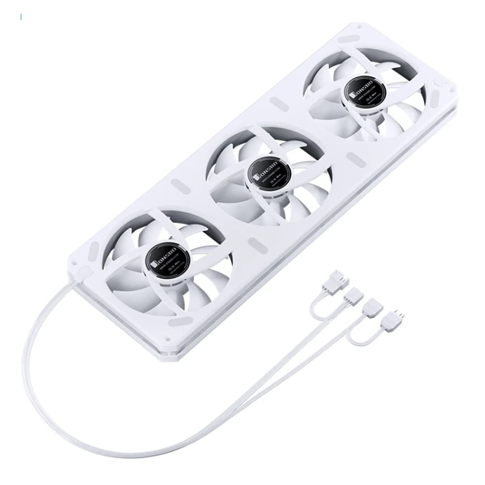 Quạt case JONSBO XA-360WR WHITE LED ARGB REVERSE (fan ngược)