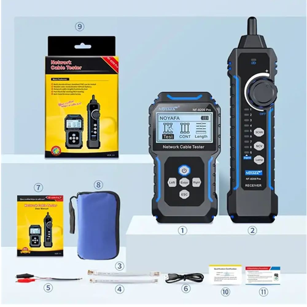 Máy test mạng Noyafa NF-8209 Pro