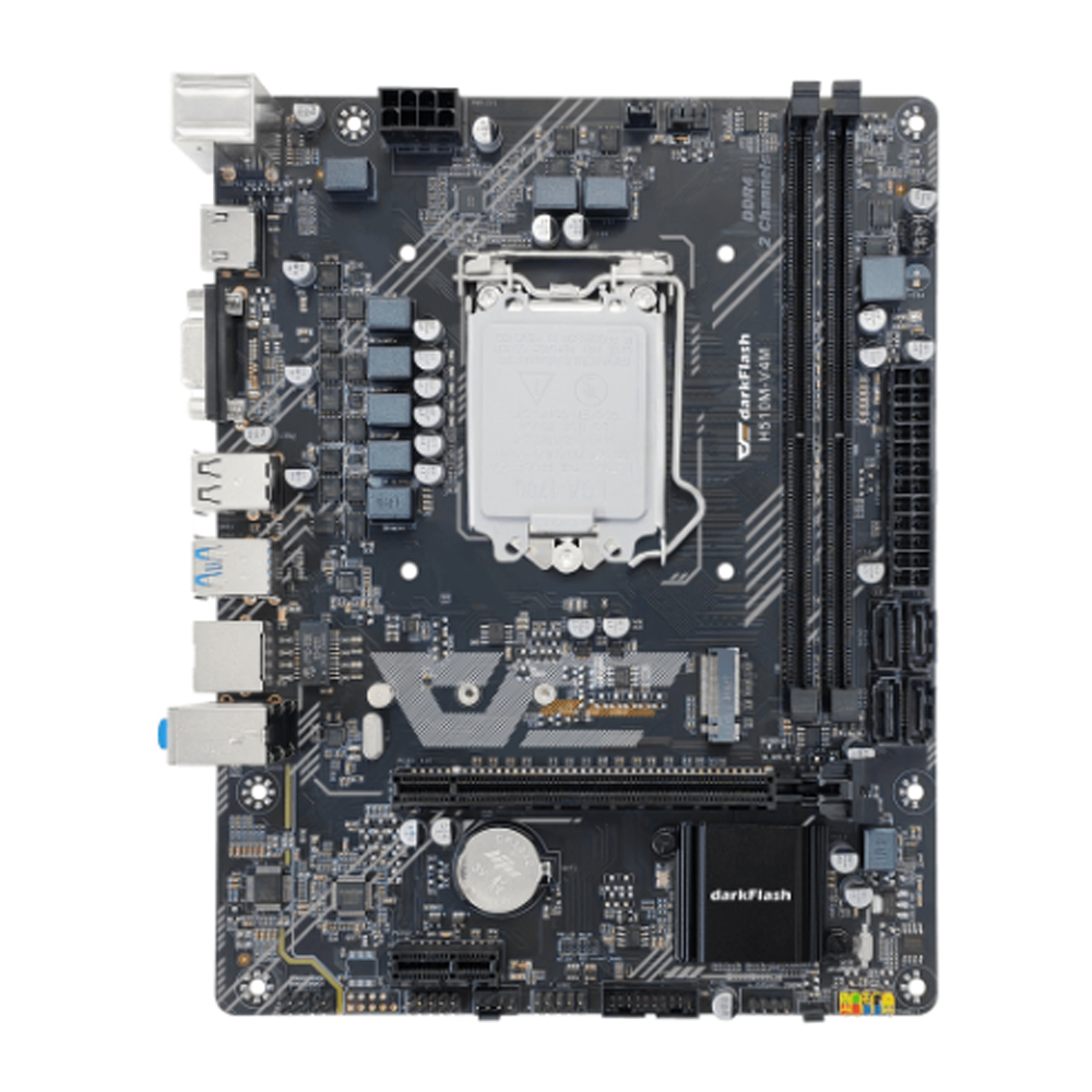 Mainboard DarkFlash H510 -V4M (Intel LGA 1200/ M-ATX/ 2 khe ram)