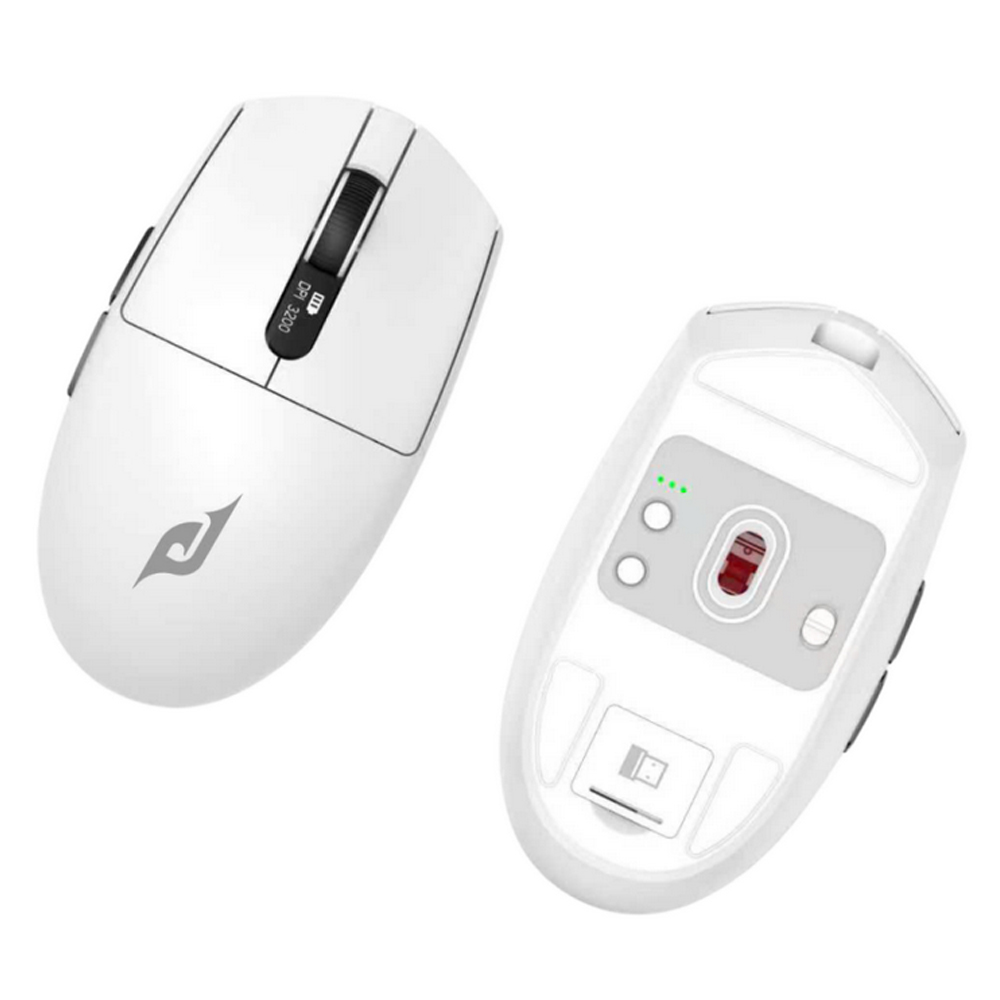Chuột Gaming không dây E-Dra EM6102WL White 