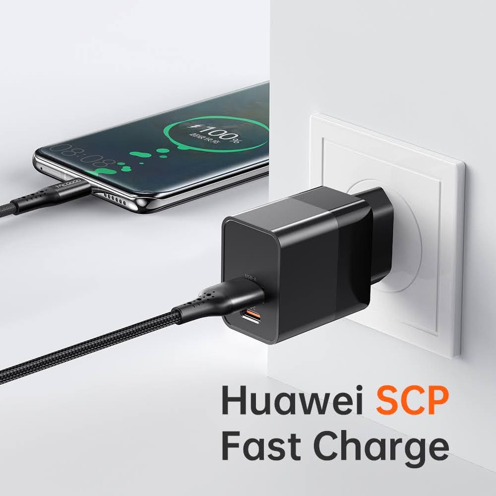 Củ sạc Mcdodo 1 cổng type C 1 cổng USB 20W CH-1951 