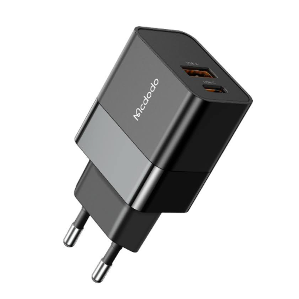 Củ sạc Mcdodo 1 cổng type C 1 cổng USB 20W CH-1951 