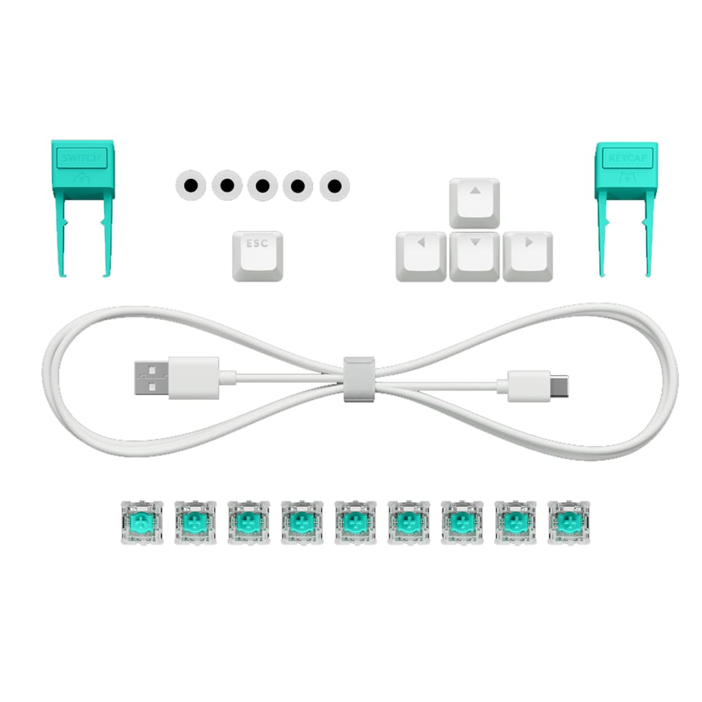 Bàn phím cơ Logitech G512 X 98 TMR White Tactile switch 