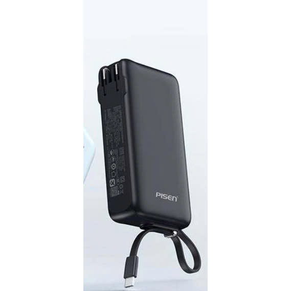 Pin sạc dự phòng Pisen 20.000 mAh TP-D186 22.5W Màu đen