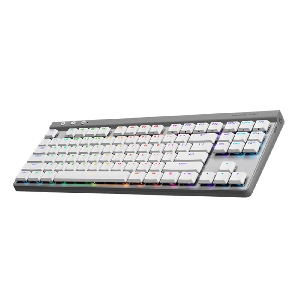 Bàn phím cơ Logitech G515 LightSpeed TKL Wireless Tactile switch - Màu trắng 