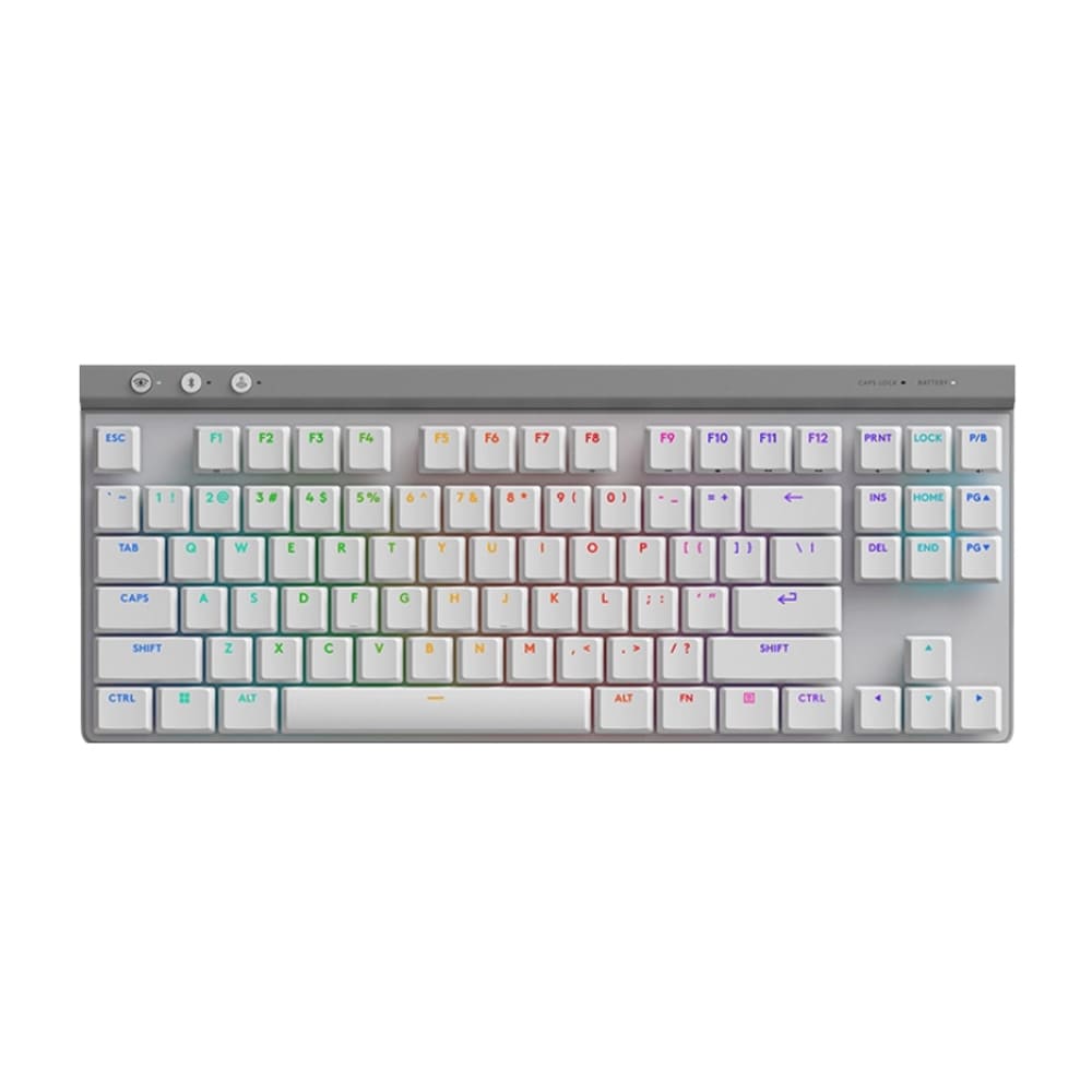 Bàn phím cơ Logitech G515 LightSpeed TKL Wireless Tactile switch - Màu trắng 
