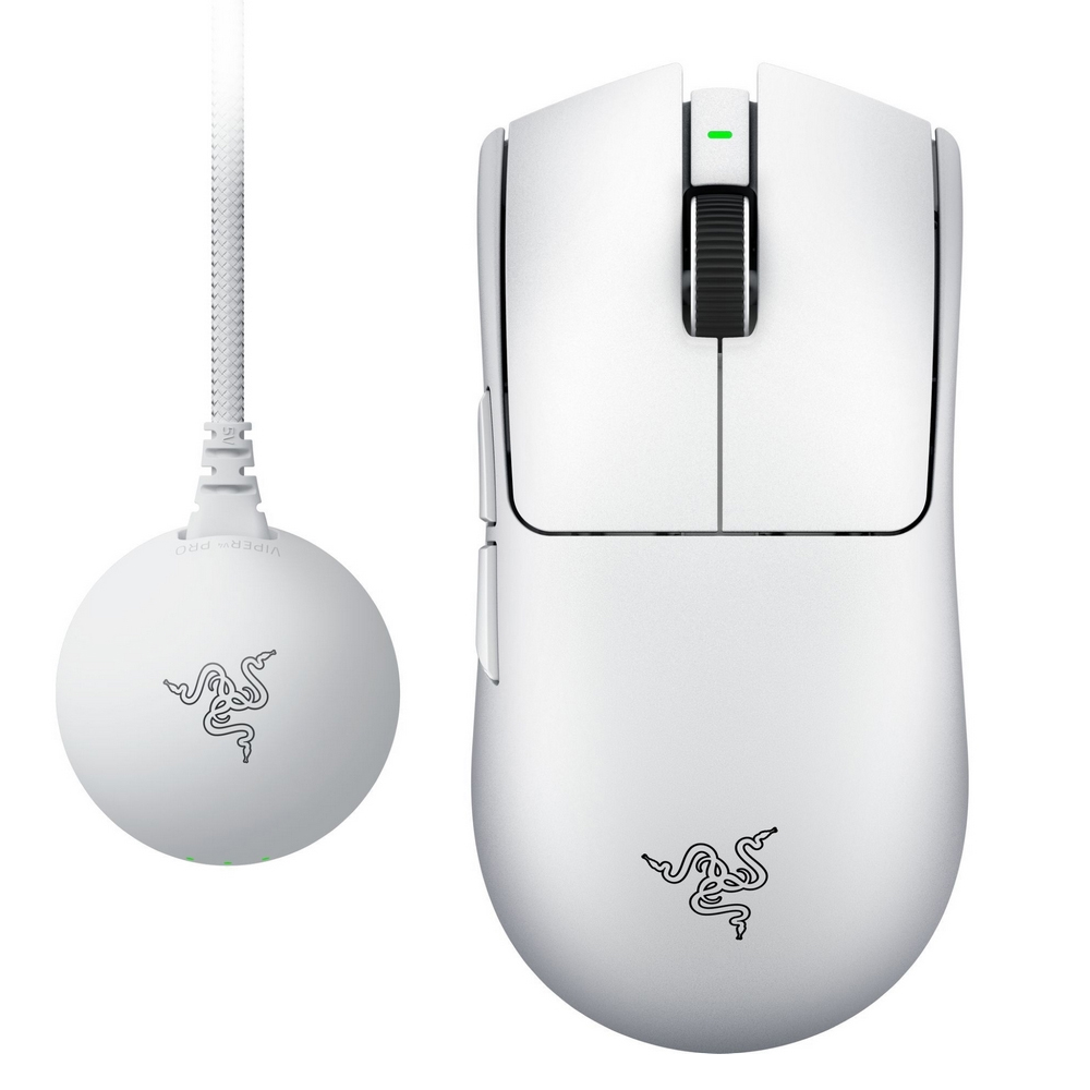 Chuột Gaming không dây Razer Viper V4 Pro - White - Hàng trưng bày 