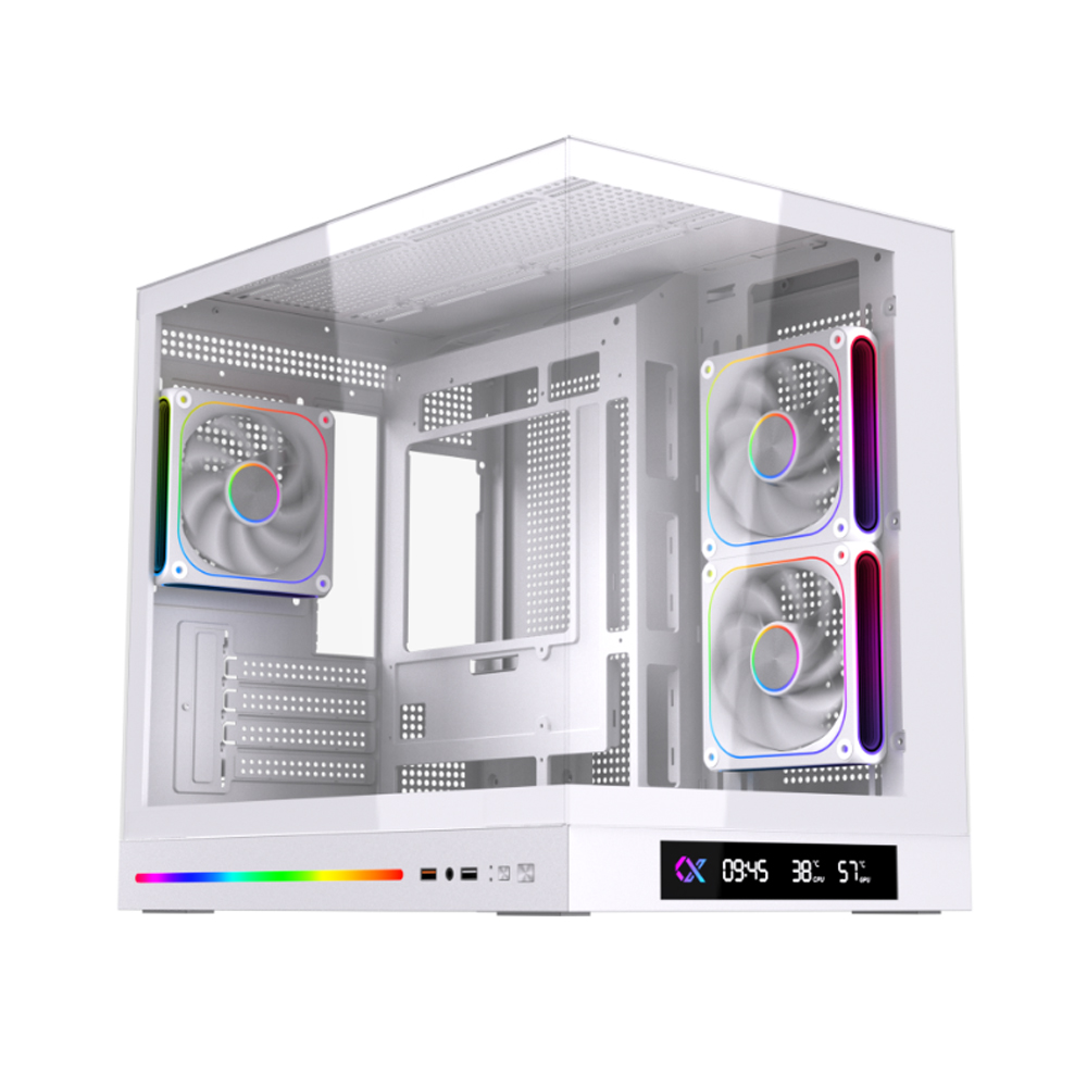 Vỏ máy tính Xigmatek Cloud M DGT 3AF Arctic (Mid Tower/ M-ATX/ Trắng)