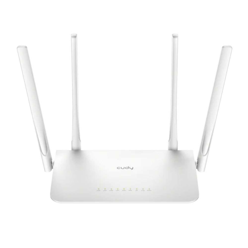 Bộ phát wifi Cudy WR1300 (Chuẩn AC/ AC1300Mbps/ 4 Ăng-ten ngoài/ Wifi Mesh/ 35 User)