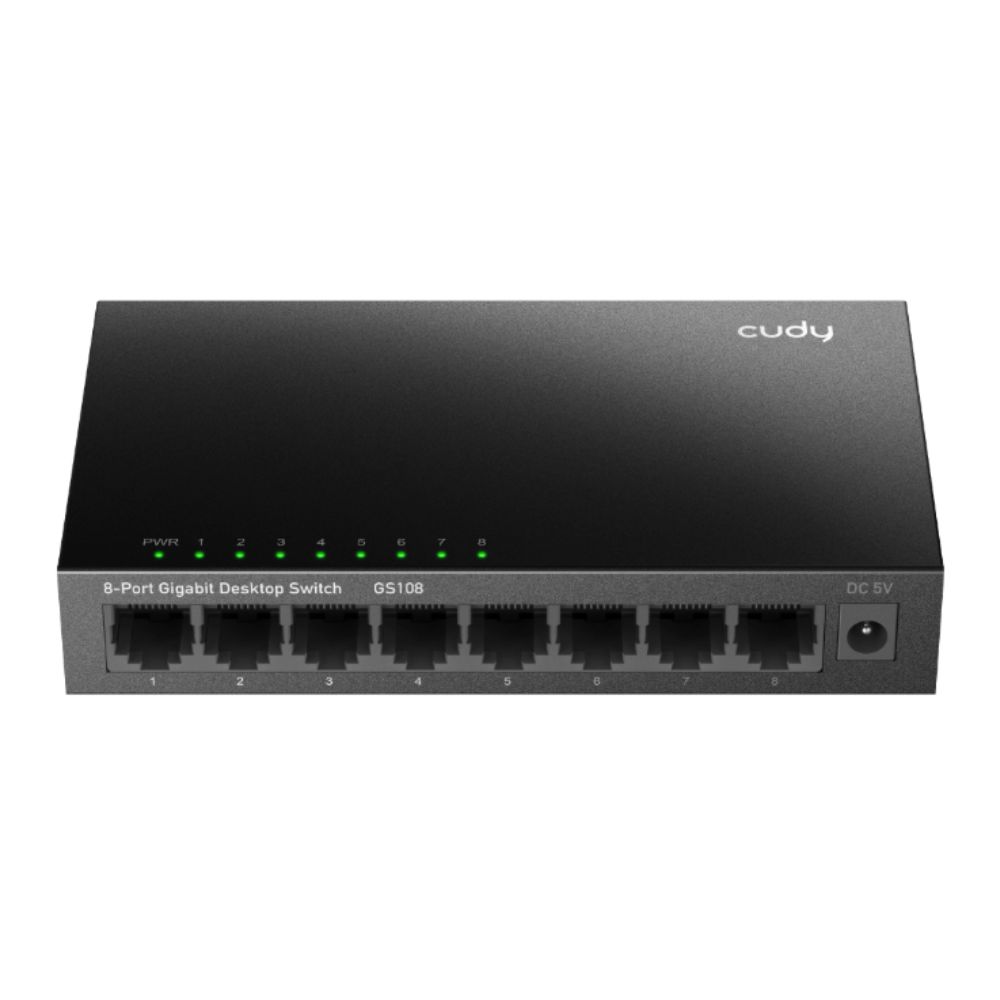 Switch Cudy GS108 (Gigabit 1000Mbps/ 8 Cổng/ Vỏ kim loại)