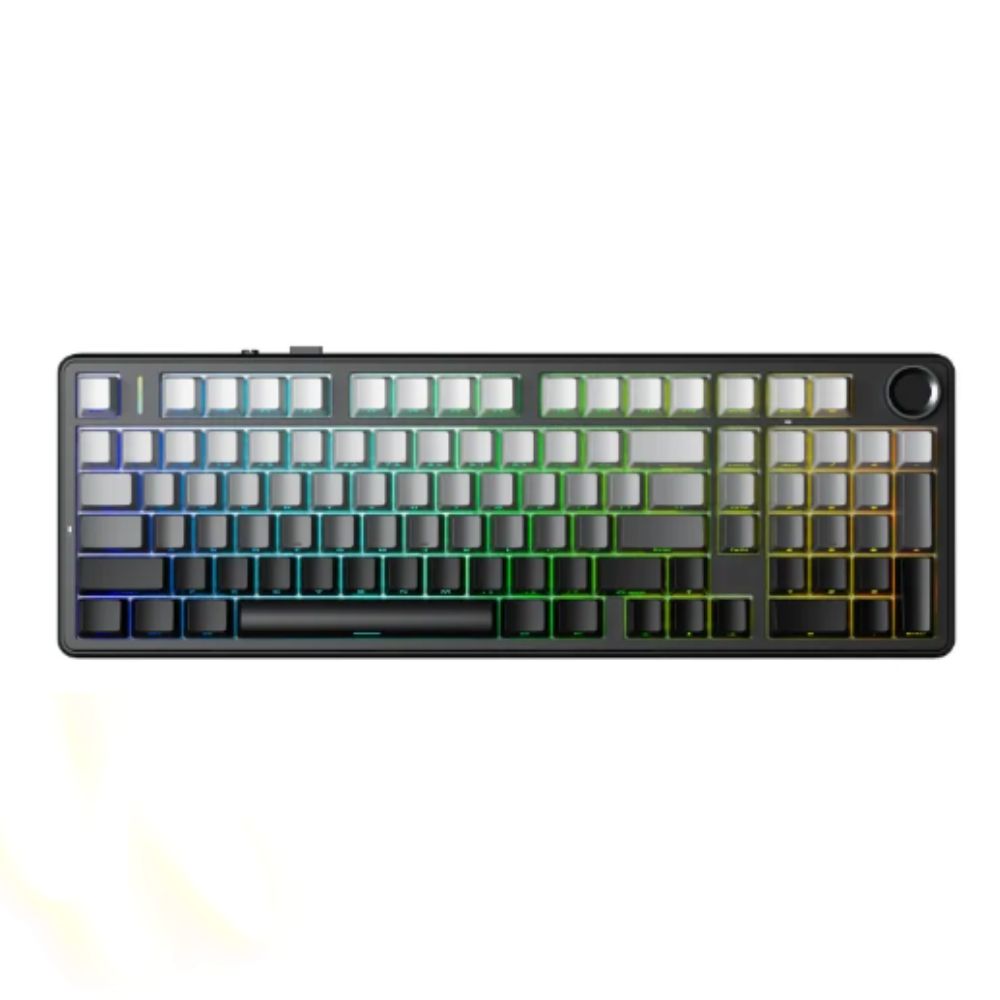 Bàn phím cơ Aula 3 Mode F99 PRO Xám + đen gradient Star Vector switch 