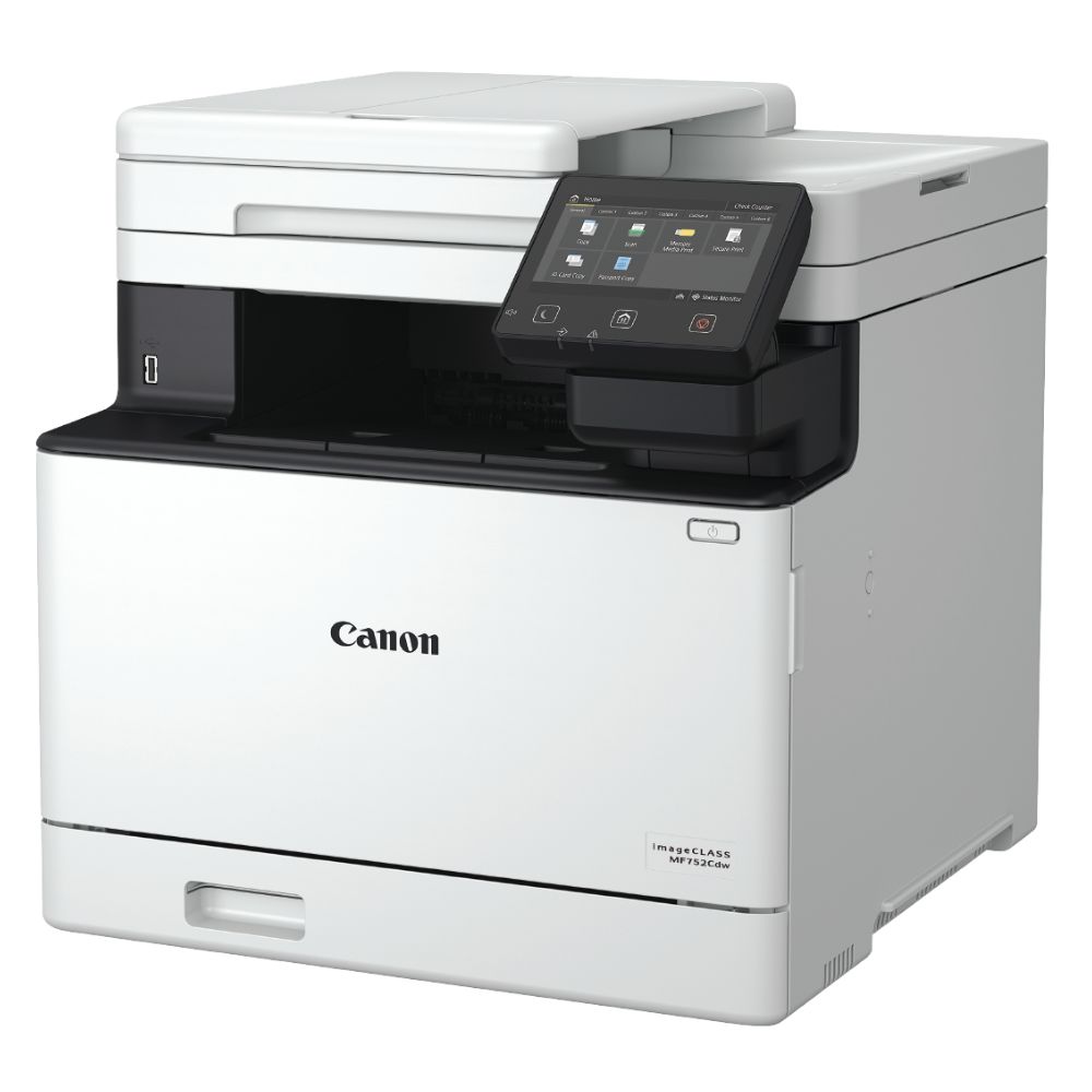 Máy in laser màu Canon MF752CDW (A4/A5/ In/ Copy/ Scan/ Đảo mặt/ ADF/ USB/ LAN/ WIFI)