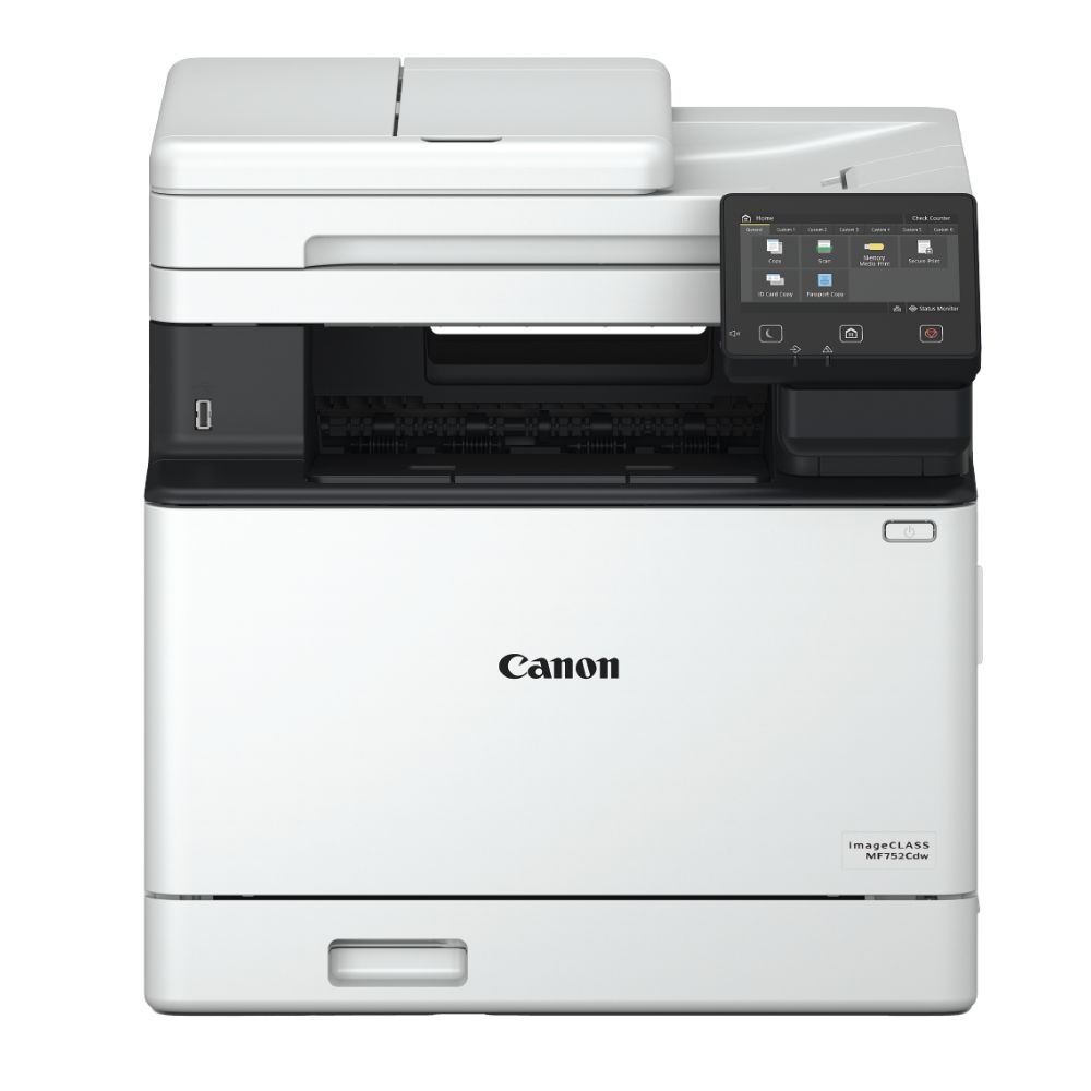 Máy in laser màu Canon MF752CDW (A4/A5/ In/ Copy/ Scan/ Đảo mặt/ ADF/ USB/ LAN/ WIFI)