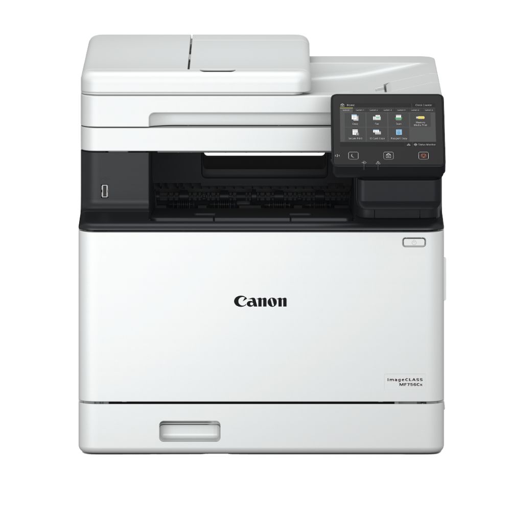 Máy in laser màu Canon MF756Cx (A4/A5/ In/ Copy/ Scan/ Fax/ Đảo mặt/ ADF/ USB/ LAN/ WIFI)