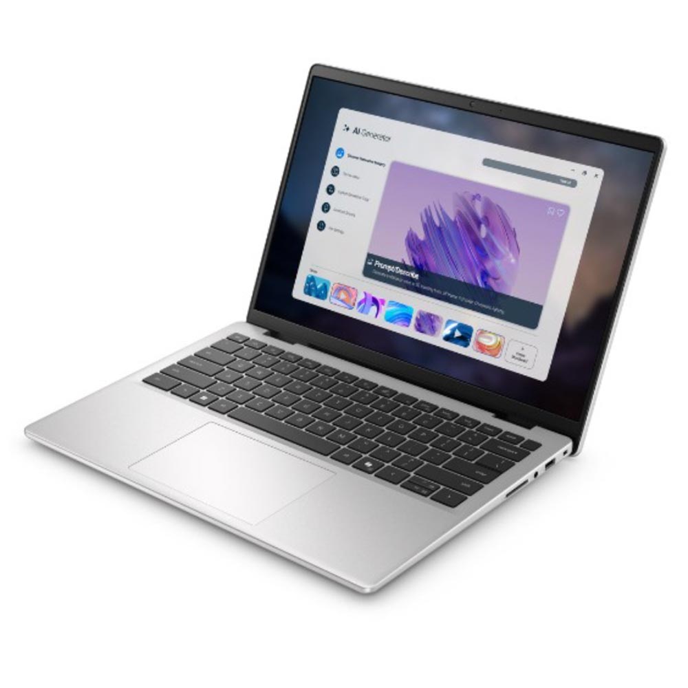 Laptop Dell 14 DC14255 71100517 (Core 7 350/ 16GB/ 1TB SSD/ 14 inch WUXGA/ Win 11/ Office/ Platinium Silver/ 2Y)