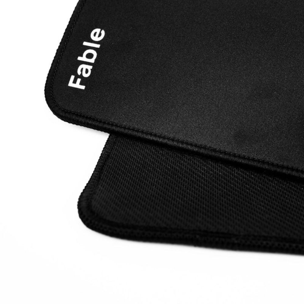 Bàn di chuột HyperWork Fable Đen 90x40cm 