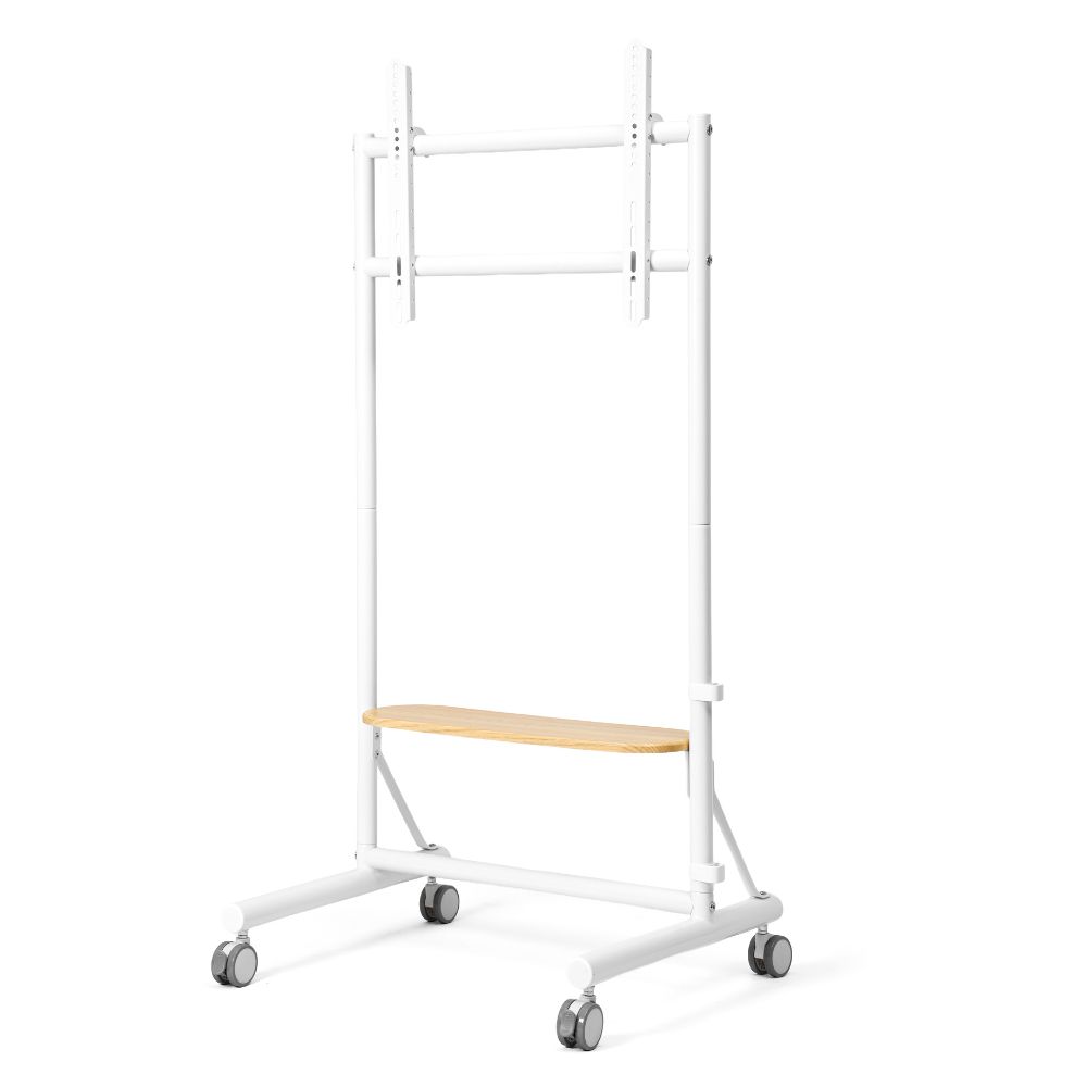 Giá treo Tivi di động HyperWork Aero Stand HPW-TVC02-WHT Trắng (37 – 75 Inch)