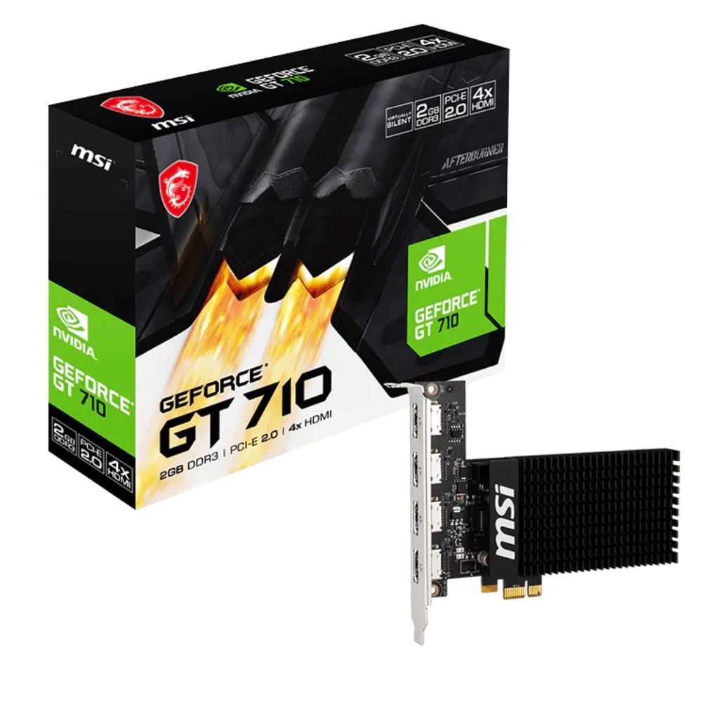 Cạc màn hình MSI GT 710 2GD3H 4HDMI 