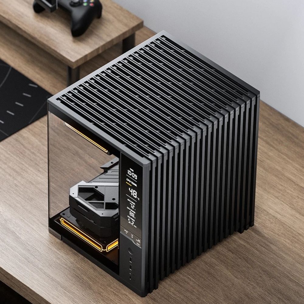 Vỏ máy tính JONSBO D34 BLACK (Mini Tower/ M-ATX/ Đen)