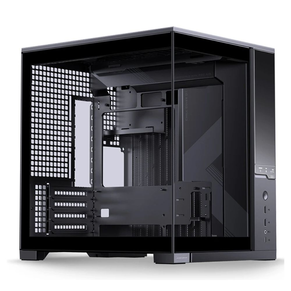 Vỏ máy tính JONSBO D34 BLACK (Mini Tower/ M-ATX/ Đen)